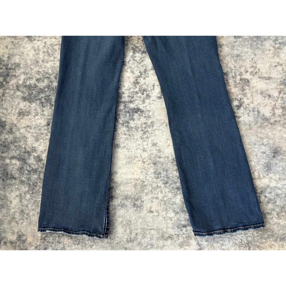 Women's American Eagle Kick Boot Blue‎ Jeans - Y2K Size 4 Short Super Stretch